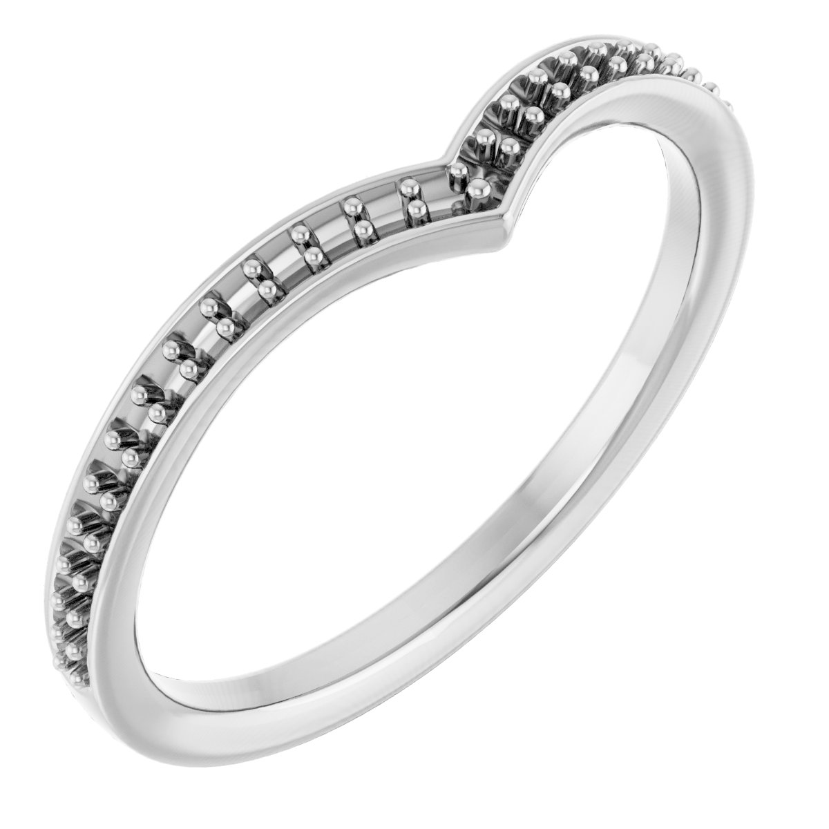 14K White .125 CTW Diamond Band Ref 12466536