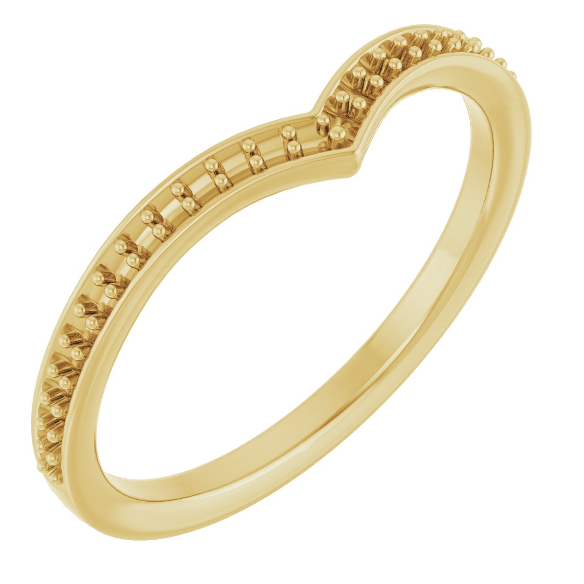 14K Yellow .125 CTW Diamond Band Ref 12466537