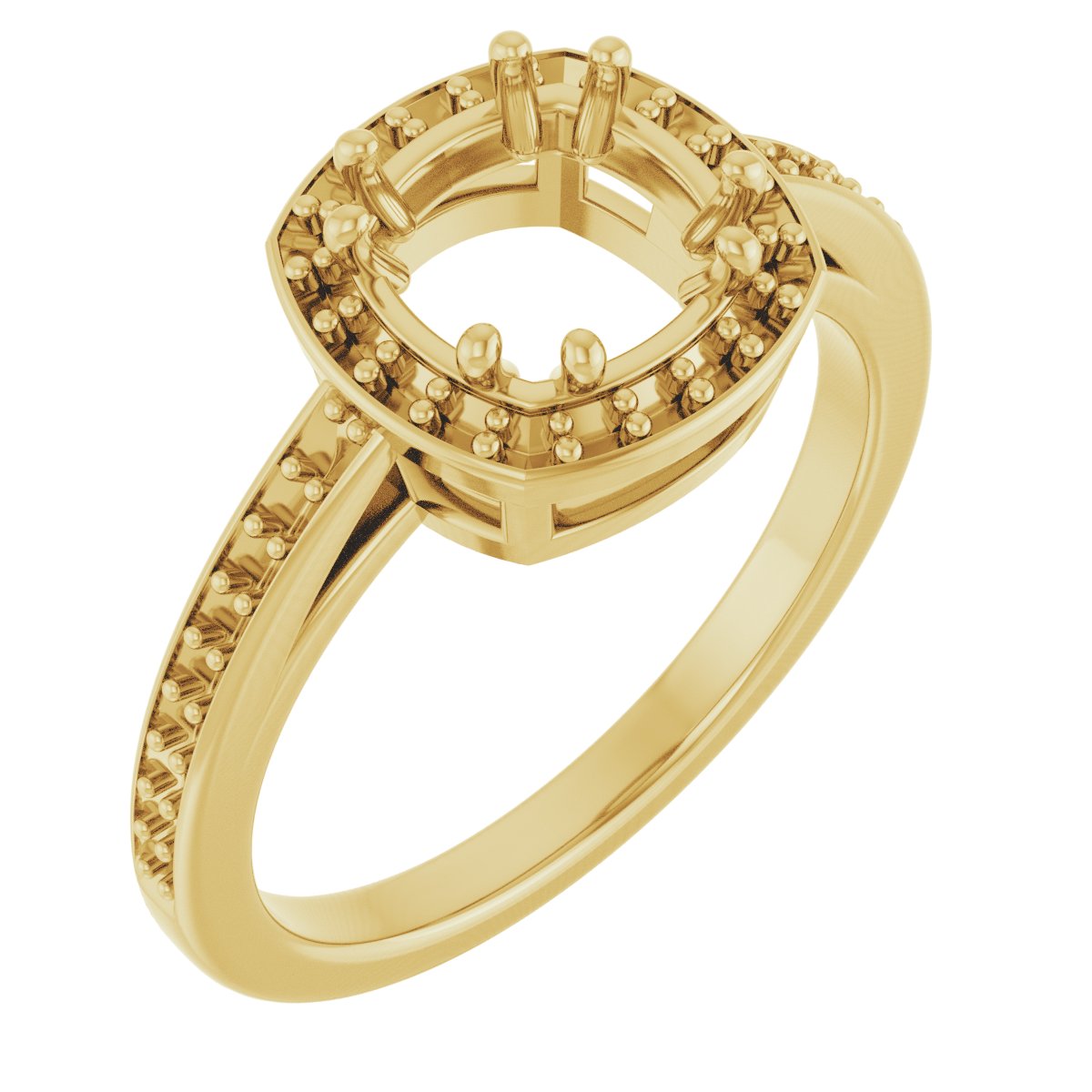 Halo-Style Engagement Ring