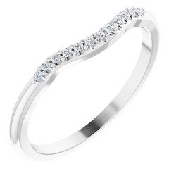 Infinity-Style Engagement Ring or Band