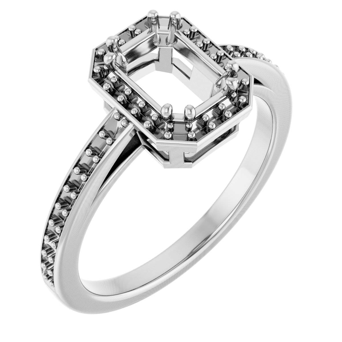 Halo-Style Engagement Ring