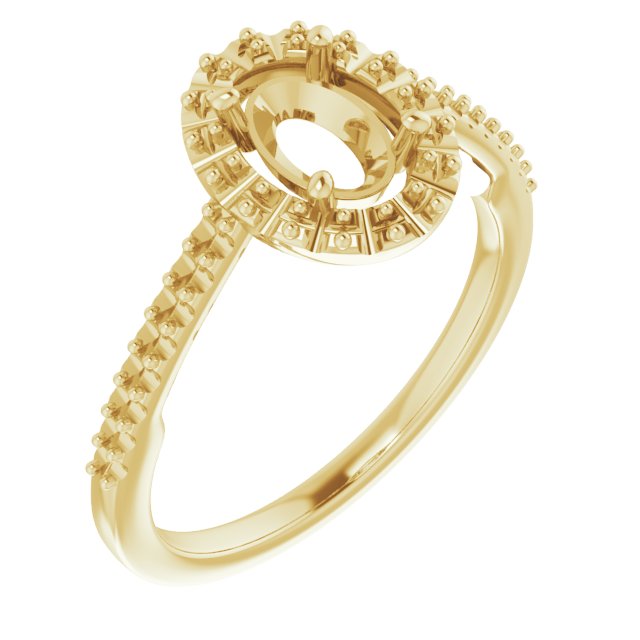 Halo-Style Engagement Ring