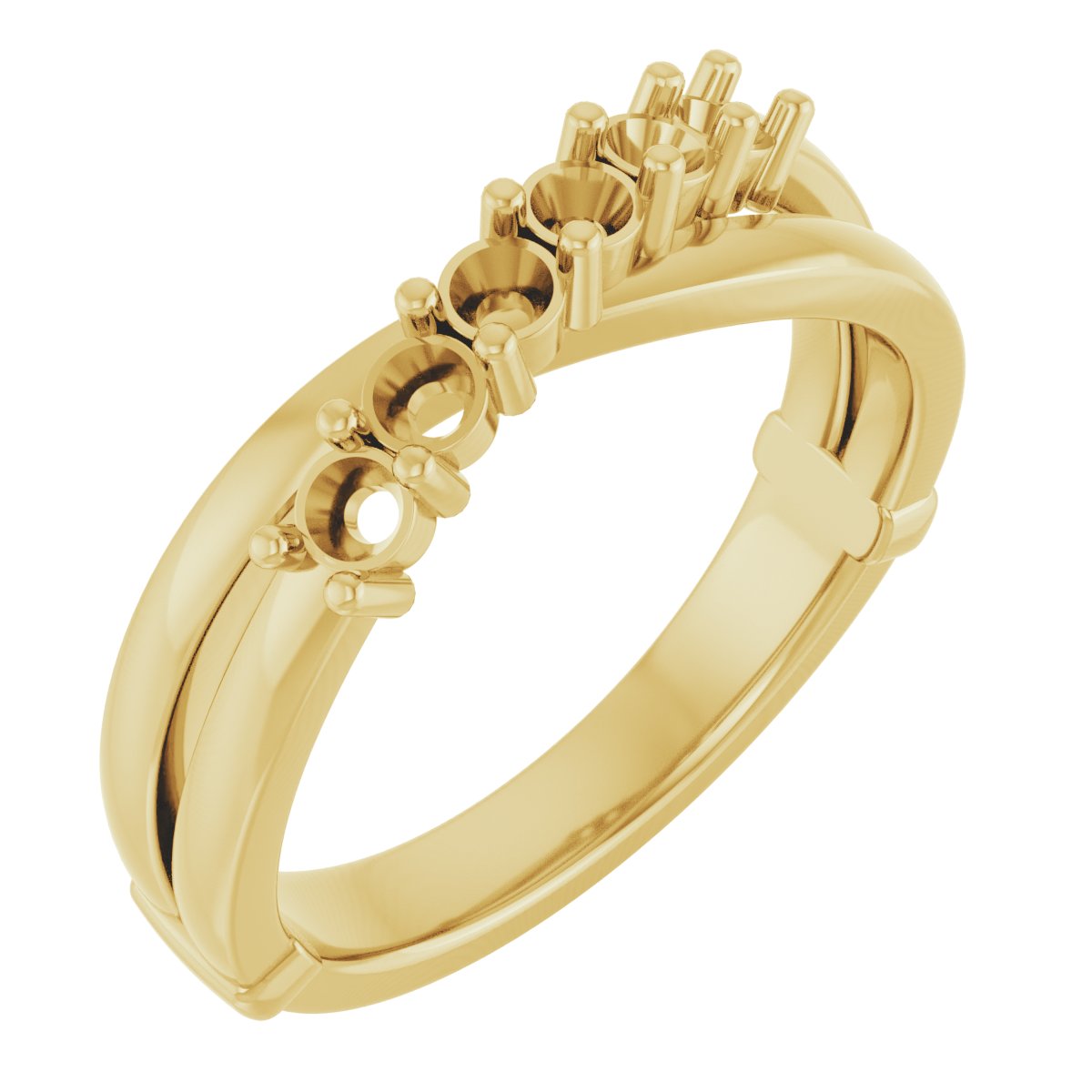 Family Criss-Cross Ring