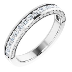 Diamond Anniversary Ring alebo neosadený