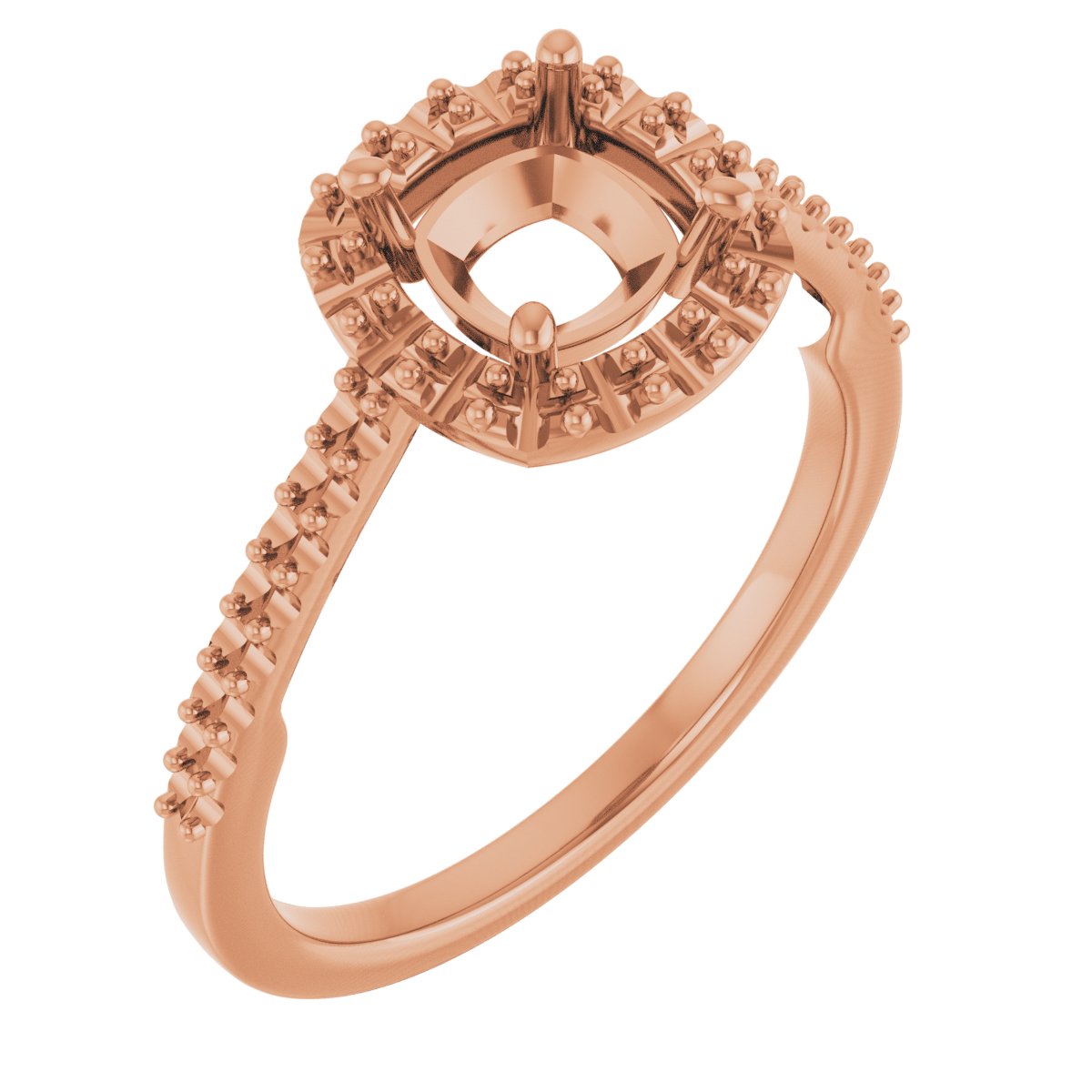 Halo-Style Engagement Ring