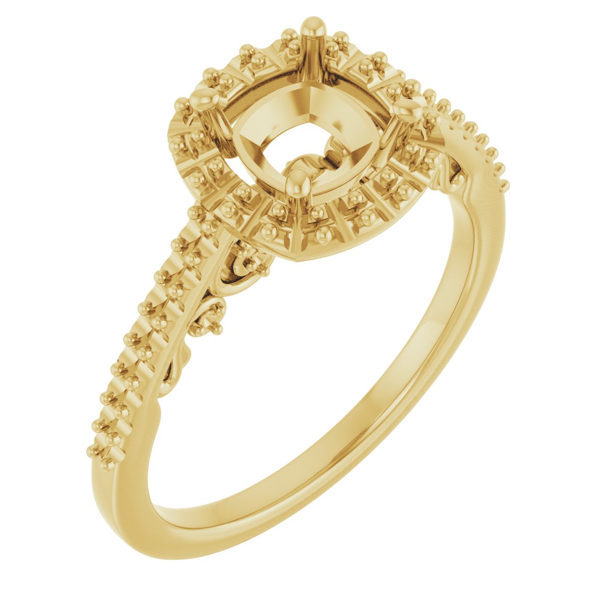 Halo-Style Engagement Ring