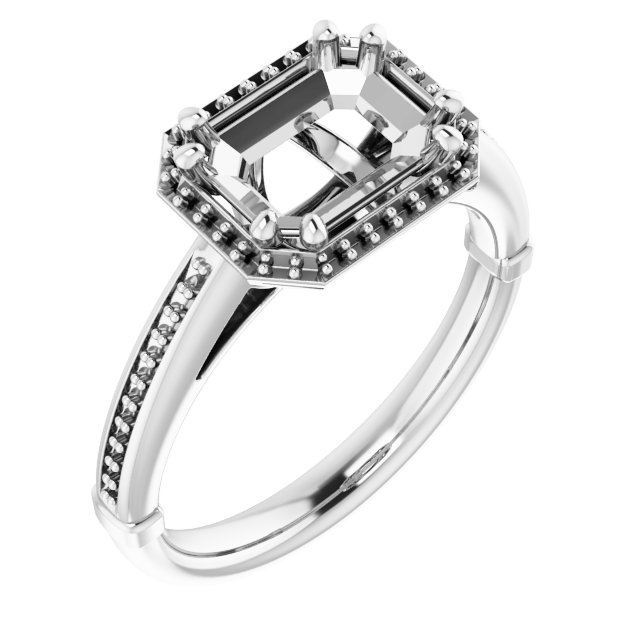 Halo-Style Ring