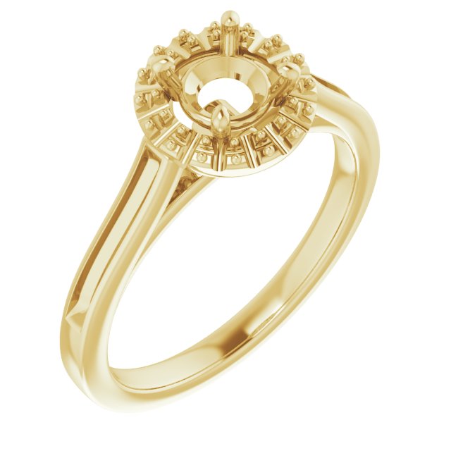 14k Yellow Gold