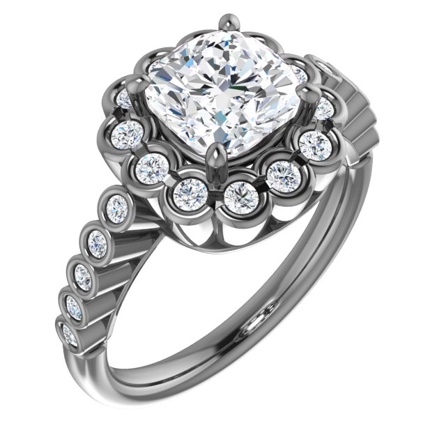 Accented Bezel Ring