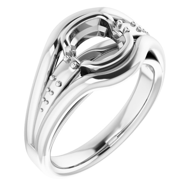 Bezel-Set Accented Ring