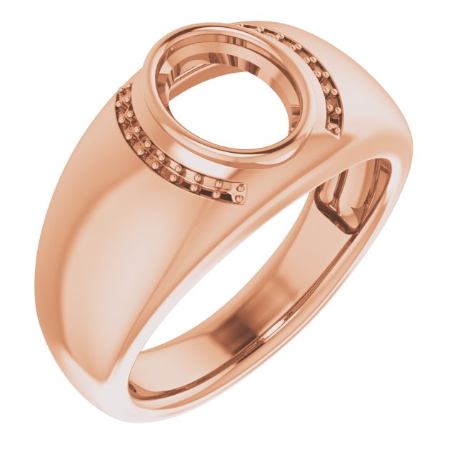 Accented Bezel-Set Ring