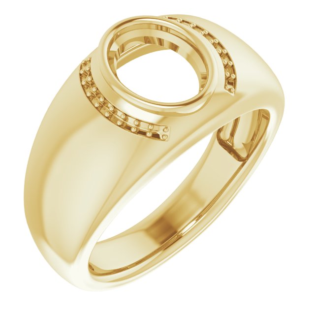 Accented Bezel-Set Ring