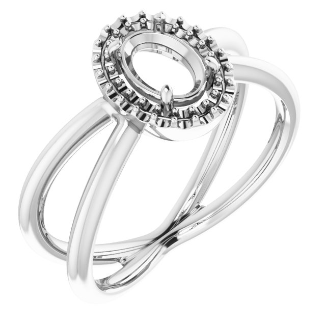 Halo-Style Ring