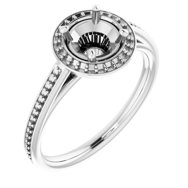 Halo-Style Ring