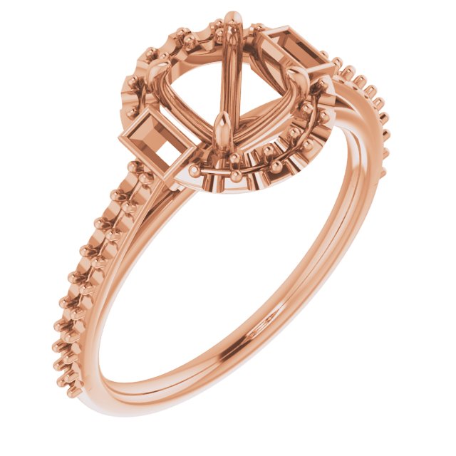 Halo-Style Engagement Ring or Band