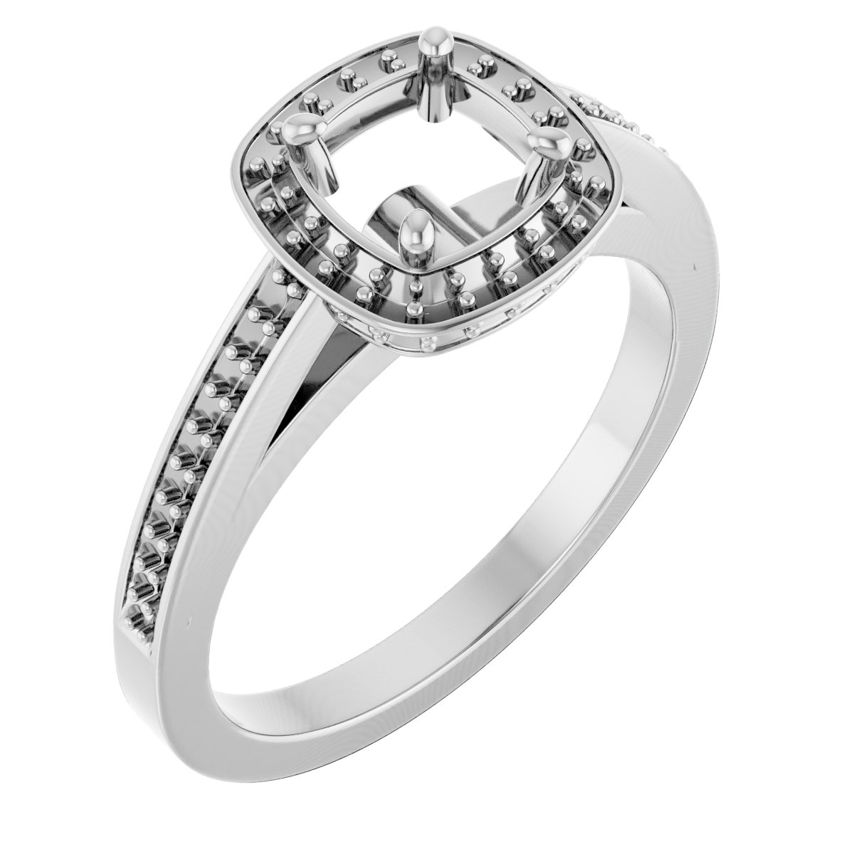 Halo-Style Engagement Ring