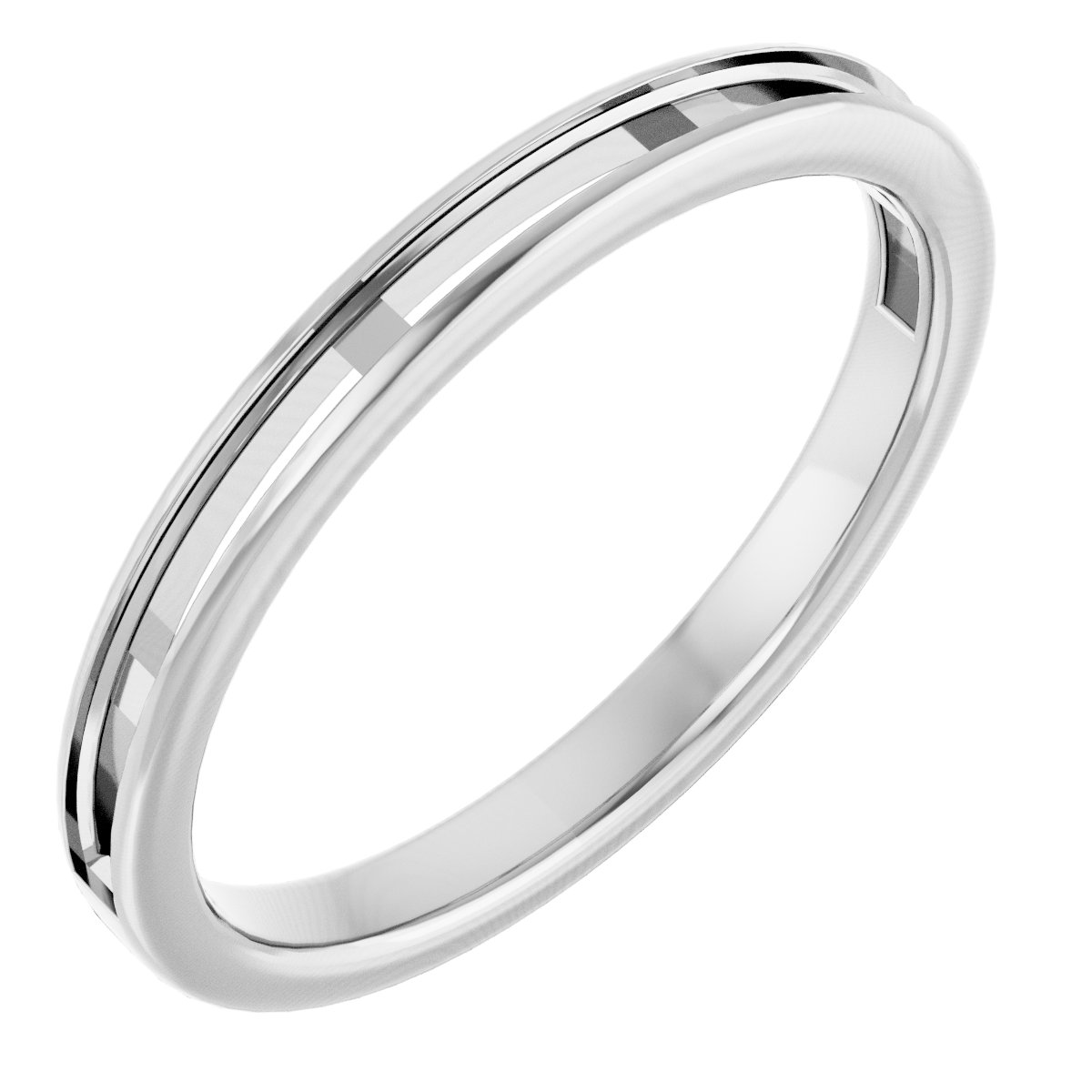 14K White 1/5 CTW Diamond Anniversary Band