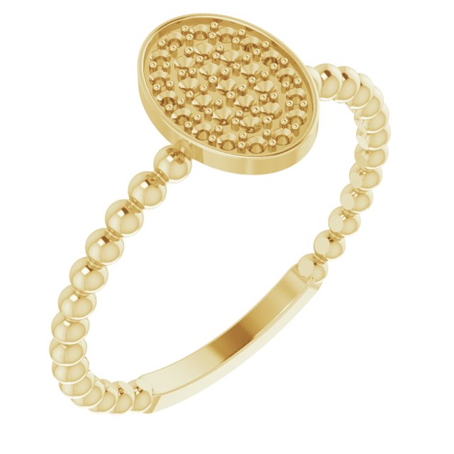 14k Yellow Gold