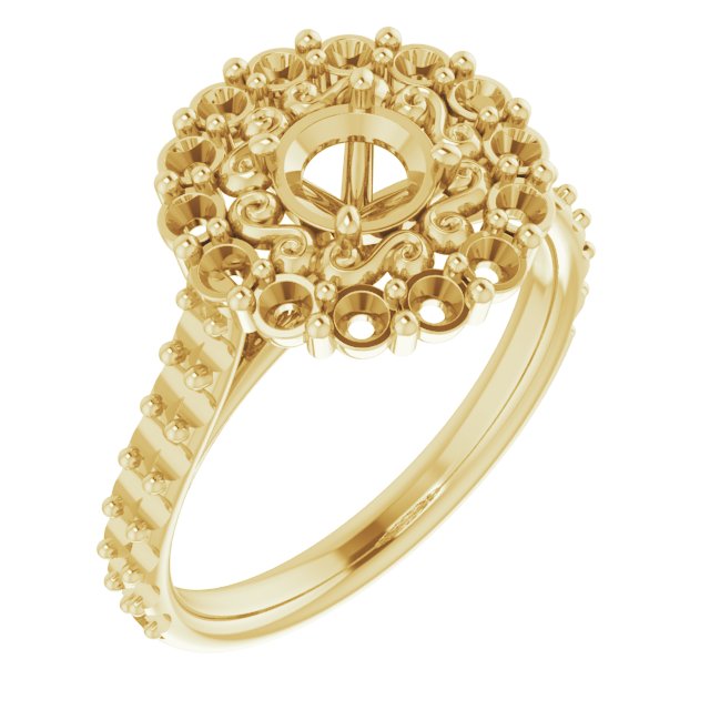 Halo-Style Engagement Ring