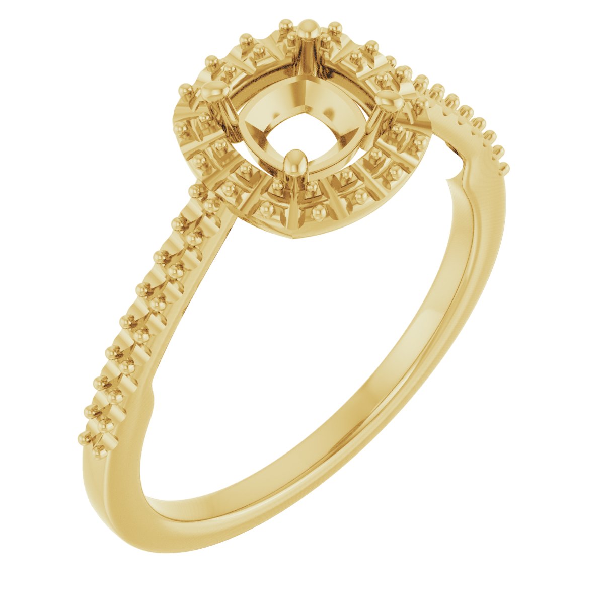 Halo-Style Engagement Ring