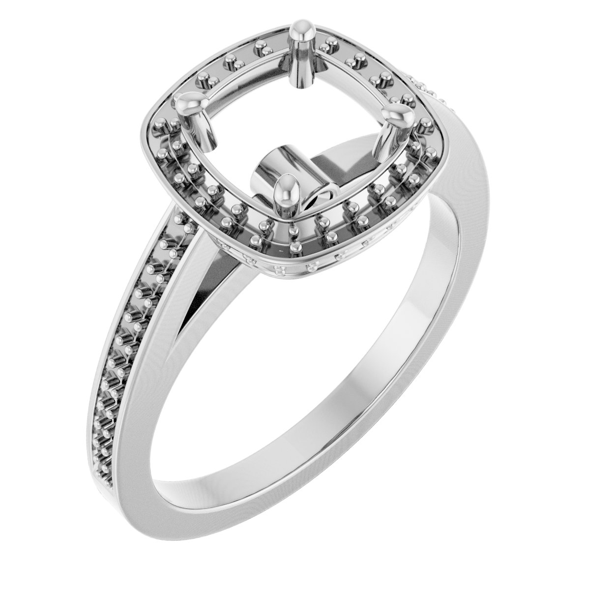 Halo-Style Engagement Ring