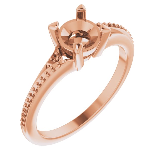 Accented Engagement Ring or Band