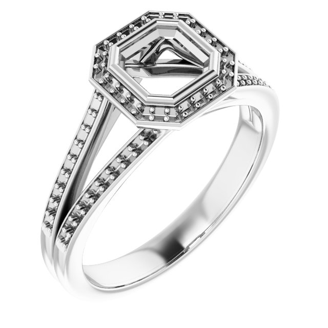 14k White Gold