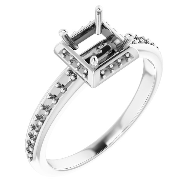 Halo-Style Engagement Ring
