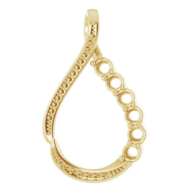 Accented Family Necklace or Pendant