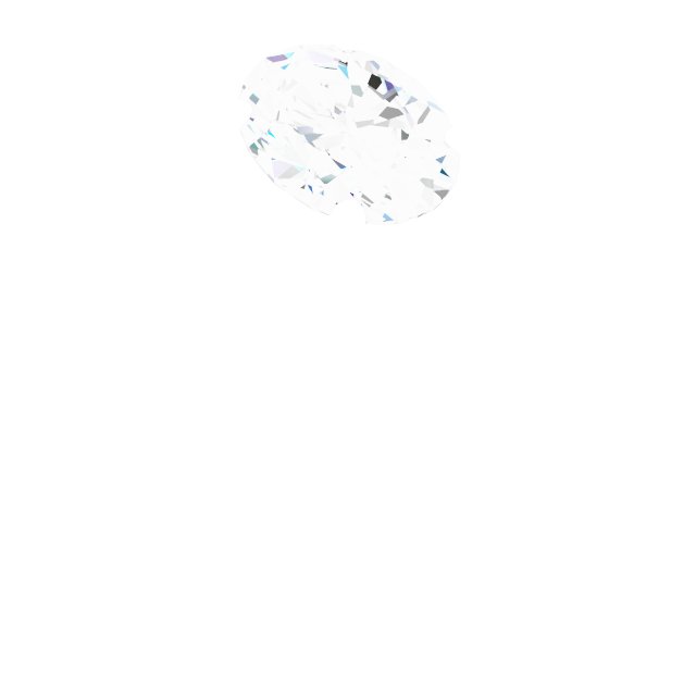 Cathedral Style Solitaire Engagement Ring Mounting