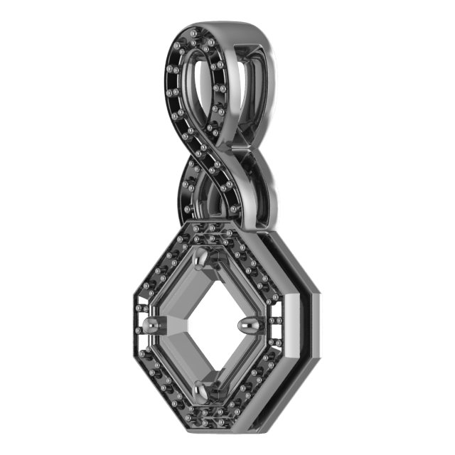 1/3 CTW Natural Diamond Pendant view 2