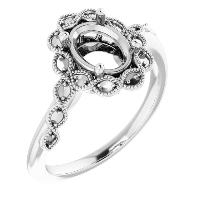 Halo-Style Ring