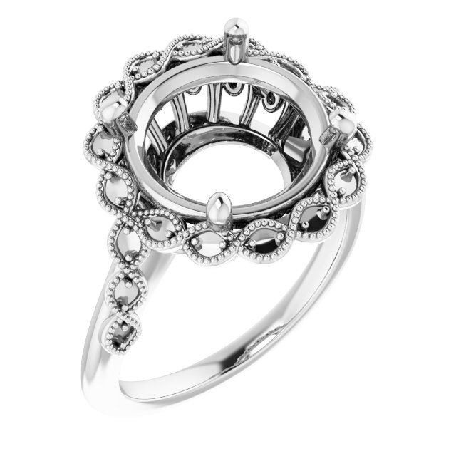 Halo-Style Ring