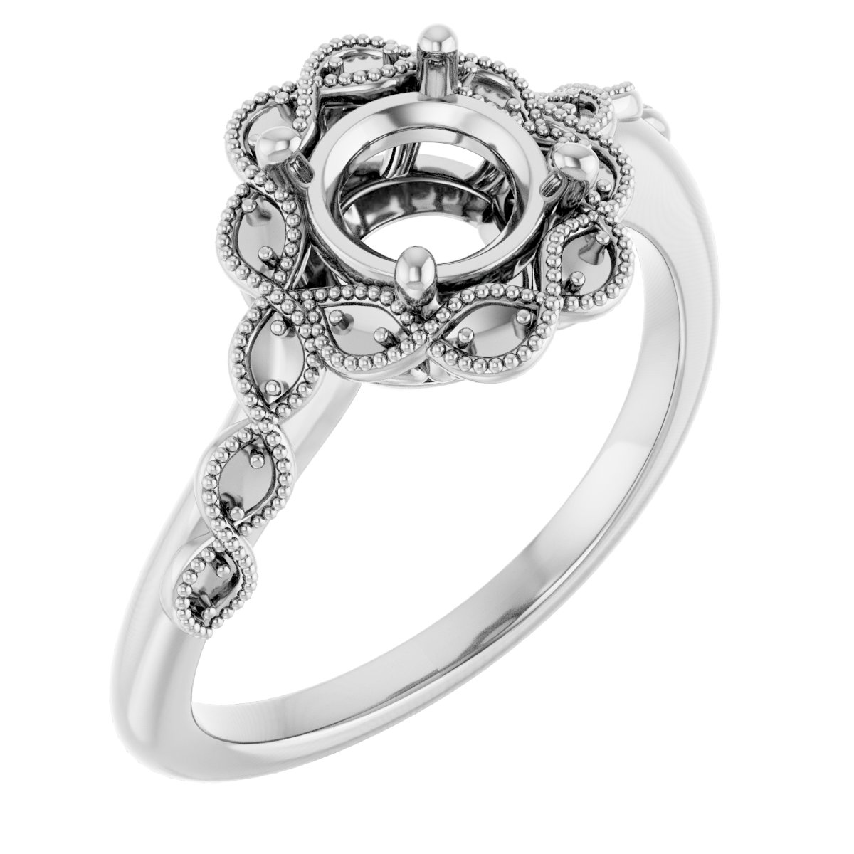 Halo-Style Ring
