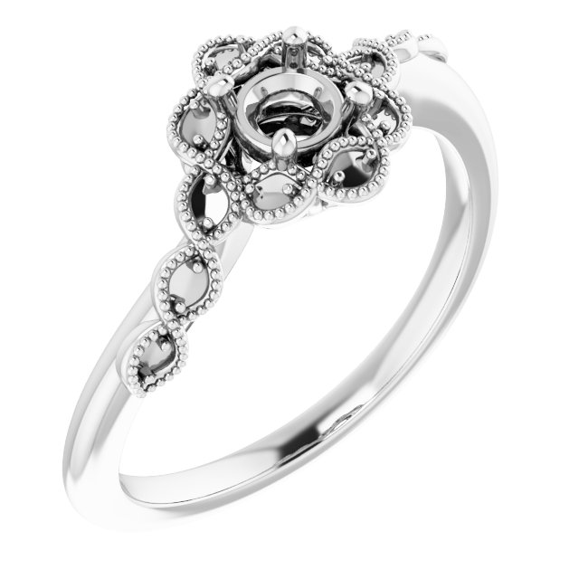 14k White Gold