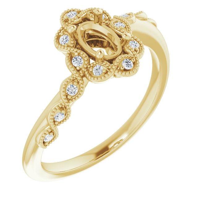 14k Yellow Gold