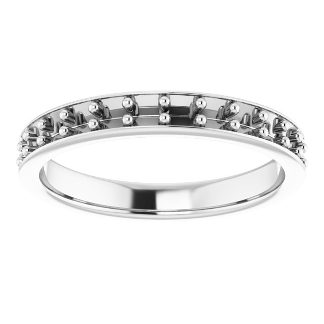 Band Mounting for 4.5 mm Square Ring view 3