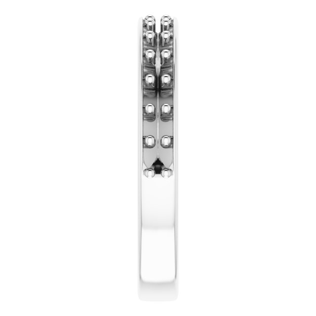 Band Mounting for 4.5 mm Square Ring view 4