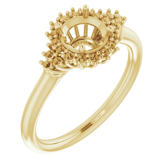 Halo-Style Engagement Ring