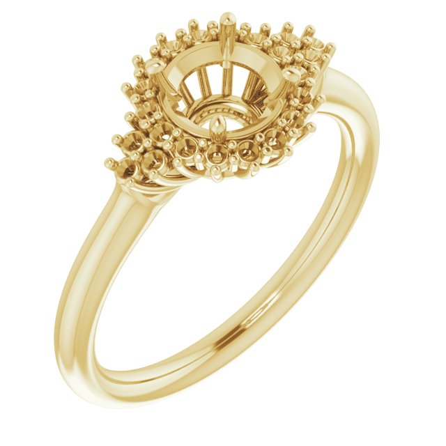 Halo-Style Engagement Ring