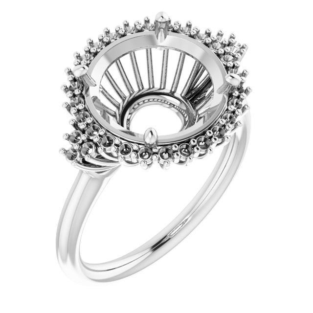Halo-Style Engagement Ring