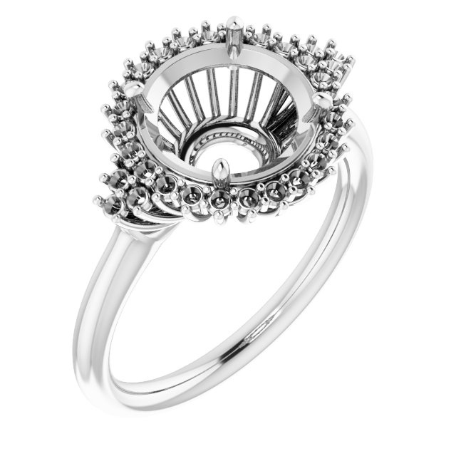 Halo-Style Engagement Ring
