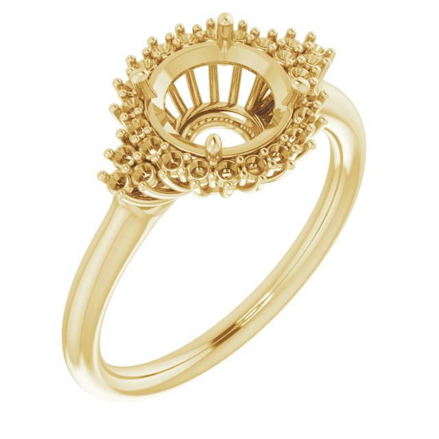 Halo-Style Engagement Ring