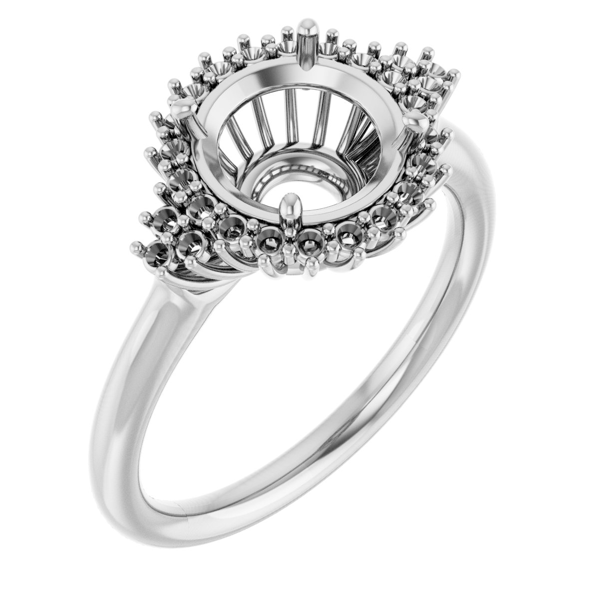 Halo-Style Engagement Ring
