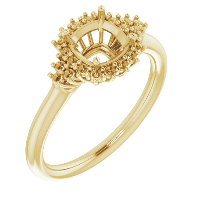Halo-Style Engagement Ring