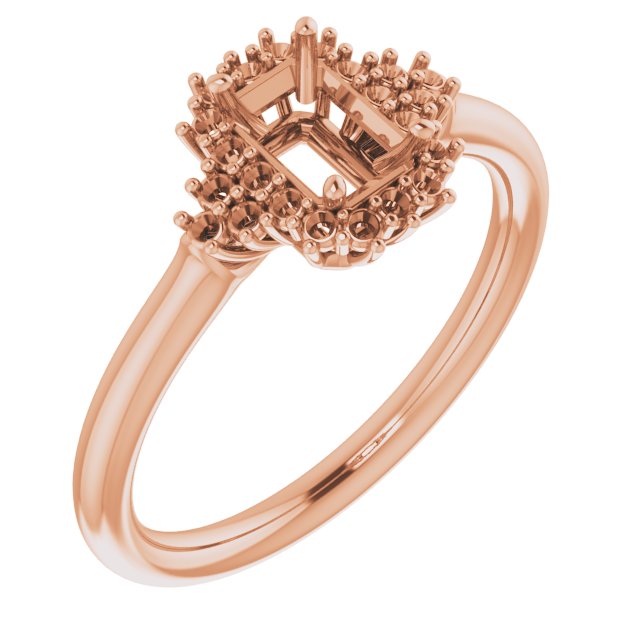 Halo-Style Engagement Ring