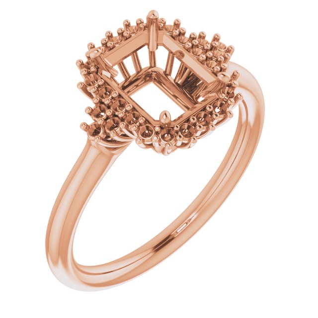 Halo-Style Engagement Ring