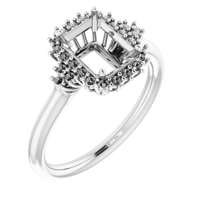 Halo-Style Engagement Ring