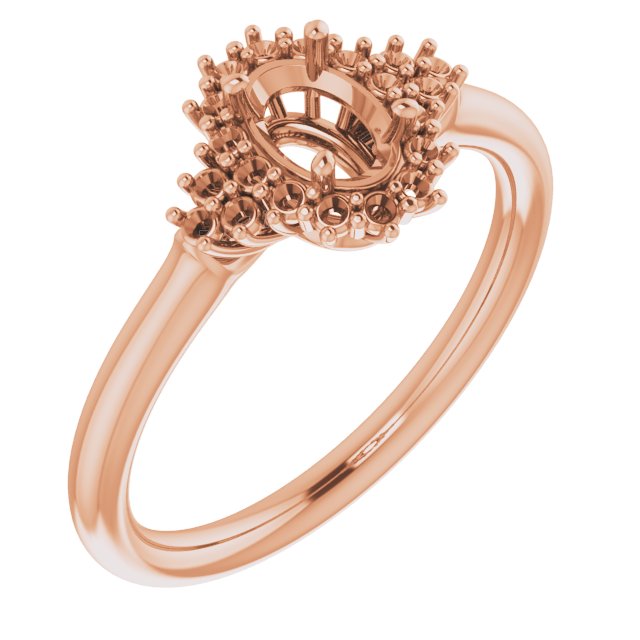 Halo-Style Engagement Ring