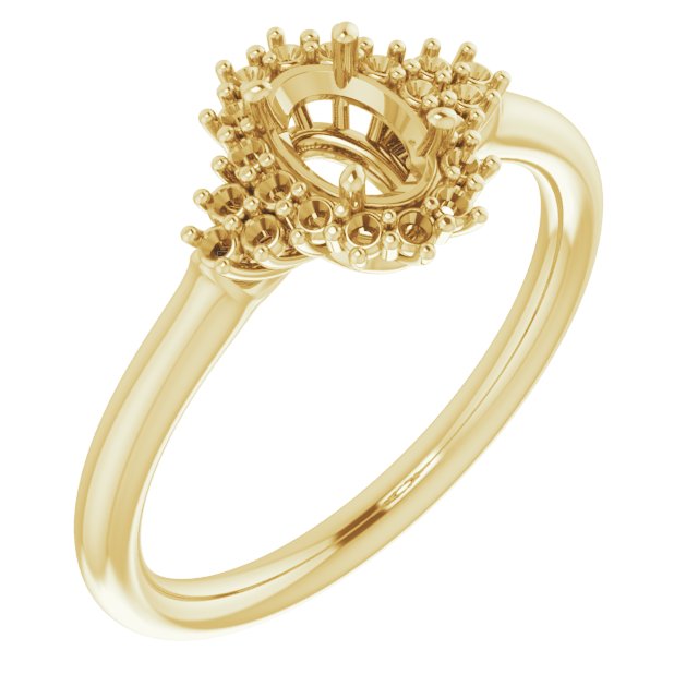 Halo-Style Engagement Ring